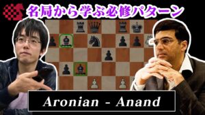 【NCSチェス講座】名局から学ぶ必修パターン 2022.01.08 | Aronian – Anand 2013