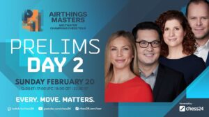 Champions Chess Tour: Airthings Masters | Day 2 | Commentary by D. Howell, J. Houska & Kaja Snare