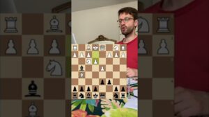 Black plays badly … and wins in 5 moves (again) ! #chess #pawnbreak.com