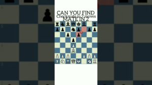 Checkmate in 7 moves #chess #shorts