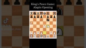 Chess Traps: King’s Pawn Game Alapin Opening
