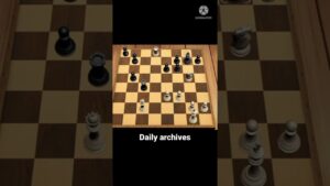 DAILY UPLOADS • DAILY ARCHIVES • CHESS TRAP #chess #shorts