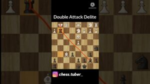 “Double Attack Delite” | Chess.com | 23rd June Chess Puzzle |  #shorts