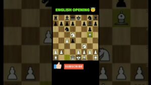 English opening 😇 checkmate in 10 moves trap 🤩 #shorts #chess