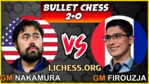 GM Hikaru Nakamura vs GM Alireza Firouzja | Bullet chess 1+0 | lichess.org
