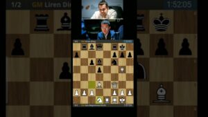 Ian Nepomniachtchi vs Ding Liren ||Round 8|| Candidate Tournament 2022 #chess #shorts