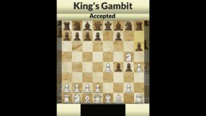 King’s Gambit Accepted 18 | Learn Chess Trap in 30 seconds | Checkmate  #shorts