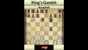 King’s Gambit Accepted 2 | Learn Chess Trap in 30 seconds #shorts