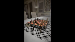 Luxury Modern Chess Set, Chess Board, Chess Pieces by Ultimate Craftsman model No3