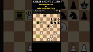 Magnus Carlsen vs Oleksandr Bortnyk (Bullet 1+0) #shorts #chess #agadmator #magnuscarlsen