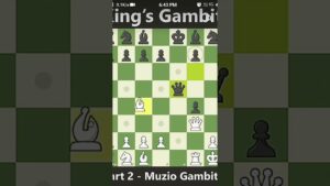Muzio Gambit | King’s Gambit In Chess | Chess Gambits | Chess Traps | Queen’s Trap | Tactics