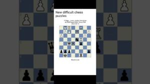 New difficult chess puzzle black to win #chesspuzzle #shorts #chessmaster #chessendgame #subscribe