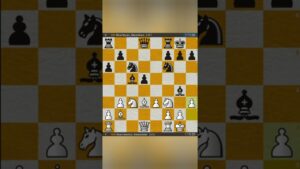 One blunder and game over!⚠️⚡⚠️ #chess #chessrush #chessvideoplus #chesscom #chess24 #lichess #viral