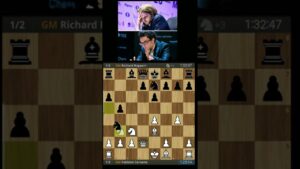 Richard Rapport vs Fabiano Caruana |Round 5| Candidate Tournament 2022 #chess #shorts