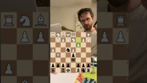 Such an unexpected and beautiful Knight move !!! #chess #pawnbreak.com