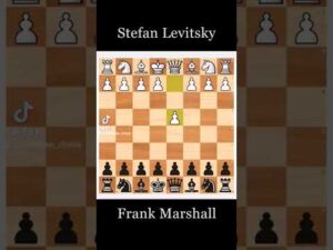 The Best Chess Game: Stefan Levitsky vs Frank Marshall