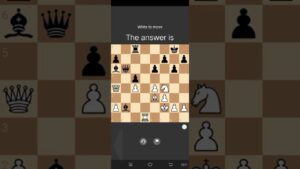 What’s the best move to win a piece?#chess #puzzles #shorts