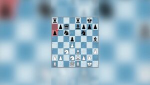 Winning Despite That Knight Moves #chess #shorts