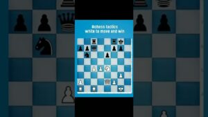 chess tactics – white to move and win #chessendgame #chesslover #chesstactics #chesspuzzle #shorts