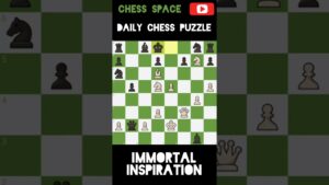 daily Chess Puzzle #chess #shorts #puzzle