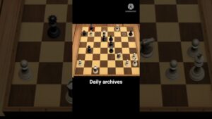 daily puzzle || chess talk #shorts #chess