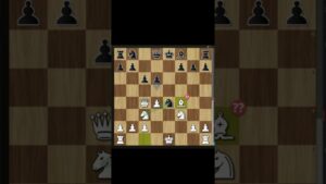 Жертва ФЕРЗЯ заставила соперника ошибаться | Королевский гамбит #shorts chess