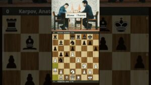 1986 World Chess Championship || Kasparov vs Karpov || Round 14 || #chess #shorts