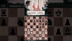 1990 World Chess Championship || Garry Kasparov vs Antoly Karpov || Round 19|| #chess #short