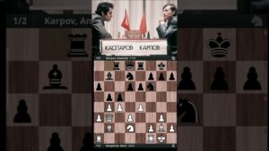 1990 World Chess Championship || Garry Kasparov vs Antoly Karpov || Round 24 || #chess #short