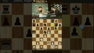1993 World Chess Championship || Garry Kasparov vs Short Nigel || Round 13 || #chess #shorts