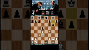 2016 World Chess Championship || Round 12 || Magnus vs karjakin || #chess #shorts