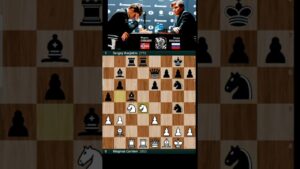 2016 World Chess Championship || Round 8 ||  Magnus vs karjakin || #chess #shorts