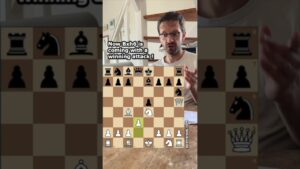 A brutal attack ! #chess #pawnbreak.com