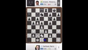 Anand loses to Gelfand in Leon masters 2022 Final #shorts #chess #chess24 #fide #lichess