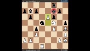 Aronian beats Le liem ,Rapid speed chess#shorts #chess #chessdotcom #fide #chess24 #aronian