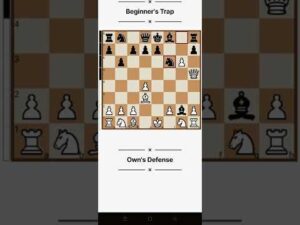 Beginner’s Must Know | Owen’s Defense | Simple Chess Trick