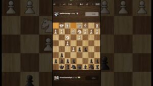 Bishop trapped against 2000+ rating on chess.com #chessshorts #chessvideo