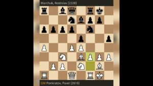Chess at the Moscow Open Ponkratov, Pavel (2616) – Marchuk, Rostislav (2228) #shorts #chess