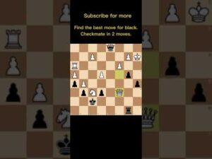 Chess puzzle part 8 #chess #chessmaster #trending #shorts #chesspuzzle