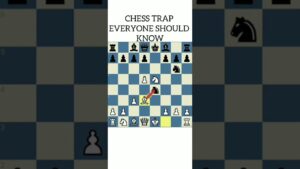 Chess trap EVERYONE should know #chess #shorts #trap #checkmate #gambit