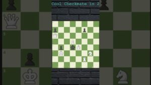 Cool Checkmate in 2 Chess Puzzle