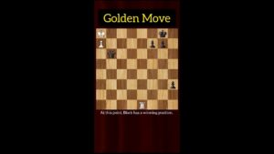 Golden Move | Stalemate in chess | Killing Counter Attacks | ASH CHESS #chess#shorts#tactics#best