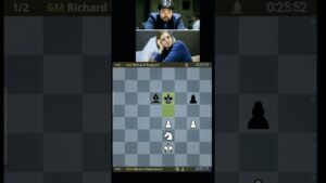 Hikaru Nakamura vs Richard Rapport || Round 11 || Candidate Tournament 2022 #chess #shorts