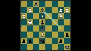Hitam jalan Duluan 3 Langkah Skakmat | Kombinasi serangan Maut Gajah | Chess Puzzle #321