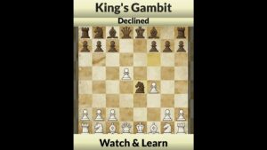 King’s Gambit Declined Chess Trap14 | Learn Chess Trap in 30 seconds | Wins the Rook #shorts