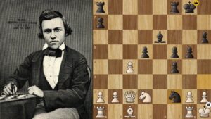 Morphy Magic|Paul Morphy Best Chess Games #shorts #chess