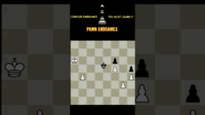Pawn Endgames 13 || #chess #shorts #endgames