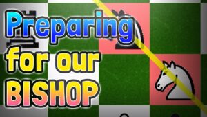 Preparing for our bishop | Chess Shorts #chess #shorts