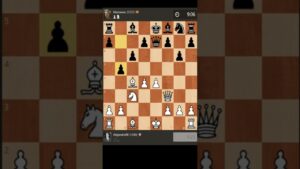 The first time I forked the King and the Queen (2013) chess #shorts