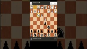 The game I reached 1400 blitz on chess com (2014) #shorts